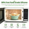 Collapsible Silicone Microwave Vegetable Steamer, 42oz Microwave Steamer with Lid