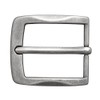 FREDERIC HERMANO Belt Buckle 40 mm Metal Antique Silver -