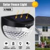 KBP Solar Fence Lights Outdoor Decorative Garden Lights Waterproof Wall