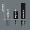 Wera 897/4 IMP R SB Impaktor TriTorsion Bit Holder with