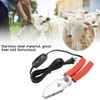 Electro thermal Heating Shear Clamp Cutter Pliers Tail For Piglets