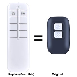 HZIME New Replace Remote Control Compatible For Lasko Pedestal Upright Fan 2033665 2033665A 2033665C 2033665D 2648 2648C S18300 S18355 S18440 S18601 S18605 S18670 1888 1889 655650 H20650 H20660 H20685