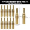 2025 40PCS Carburetor Main Jet Slow Pilot Jet Kit for
