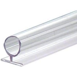 Gordon Glass® Large Translucent Shower Door Vinyl Bulb Seal - 77 in long