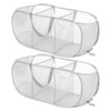 2 Pack Mesh Pop Up Laundry Hamper - Popup Laundry