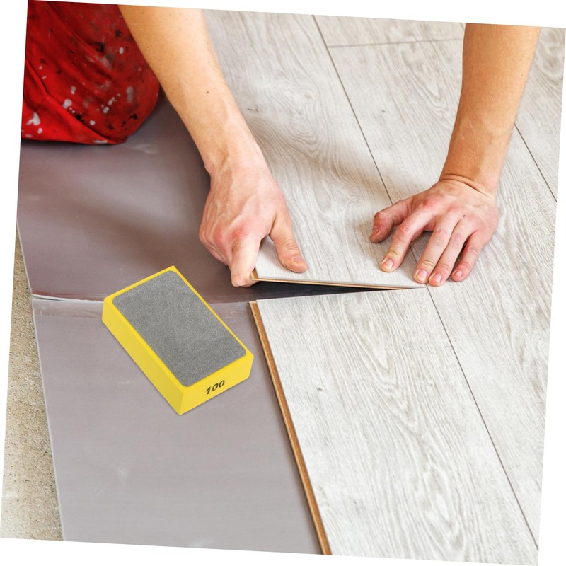 VILLFUL 4pcs Hand Polishing Pads Sanding Blocks for Ceramic Tile