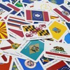 Menique, Memory Matching Game U.S. States Flags, Educational Card Game.