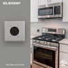 ELEGRP 50 Amps 125/250V Range Oven Stove Receptacle, Flush Mounting