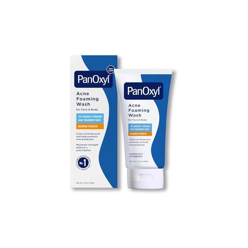PanOxyl Espuma Limpiadora para Acné de Máxima Resistencia, 5.5 Onzas