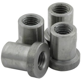 Allstar Performance ALL18552 1/2"-13 Weld-On Nut - Pack of 4