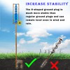 Rain Gauge Outdoor, Freeze Proof Rain Gauges Outdoors Best Rated,7"