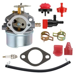 640052 640054 640058 640058A 640349 Carburetor for Tecumseh HMSK80 HMSK90 HMSK100 LH318SA LH358SA 8HP 9HP 10HP Snowblower Generator Chipper 640052 Carb