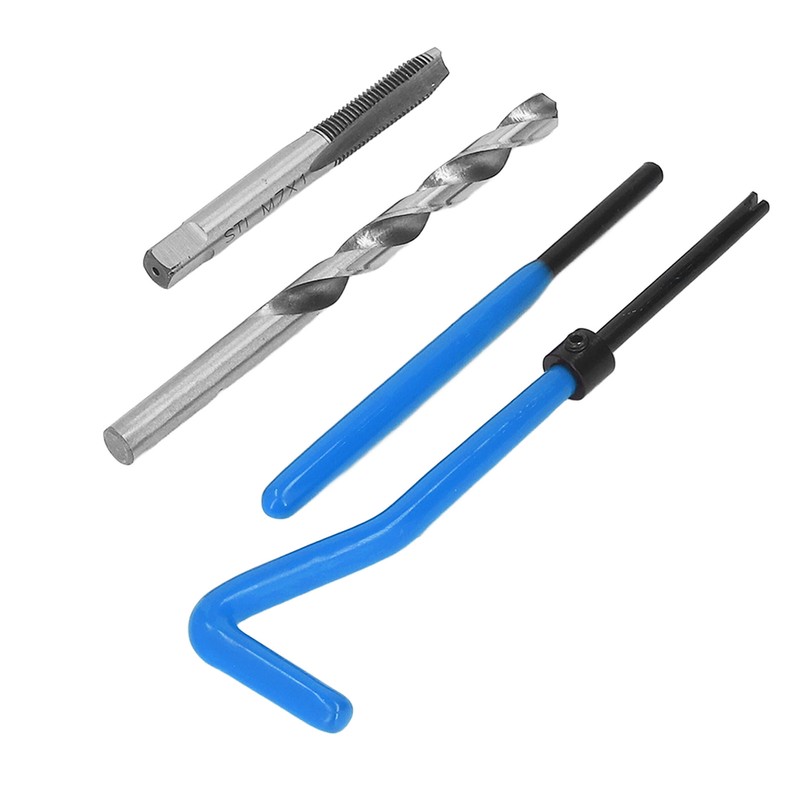 30pcs Thread Repair Kit M7x1 Steel High Efficiency Drill Tap