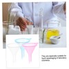Baluue 90pcs Small Funnel Liquid Filling Funnels Tiny Funnels for