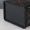 Huaqinglian Small Office Trash can Bedroom Wastebasket,Rectangle Slim Bathroom Kitchen