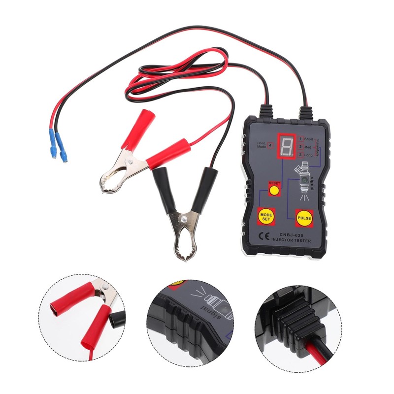 FUNOMOCYA Vehicle Injector Tester Car Injector Detector Recyclable Sturdy for