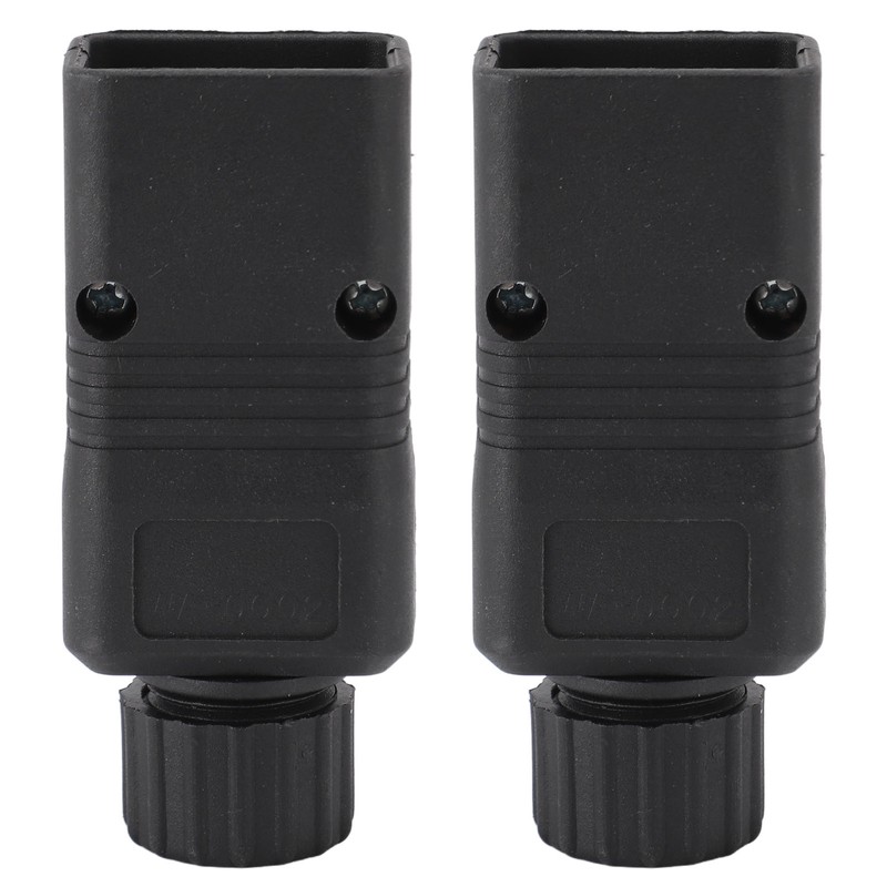 2pcs IEC320 C20 Power Socket Adapter Receptacle Connector Copper PVC