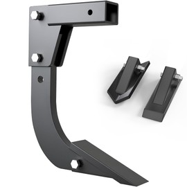 AUTOSAVER88 Hitch Mounted Ripper with 16" Rigid Drop Shank - Hitch Lawn Ripper, Adjustable Subsoiler Plow Fits 2" Receivers, Heavy Duty Trencher with Replaceable Teeth for Tractor, ATV, UTV