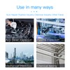 P100 Industrial Endoscope 8mm 1080P Digital Borescope IP67 Waterproof Snake