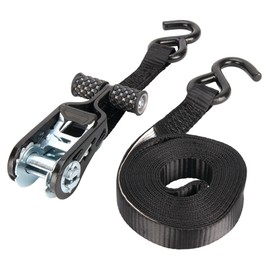 Performance Tool W1853 1-Inch X 15' T-Handle Tie Down - Heavy Duty Ratchet Straps for Secure Cargo Transport and Hauling Needs