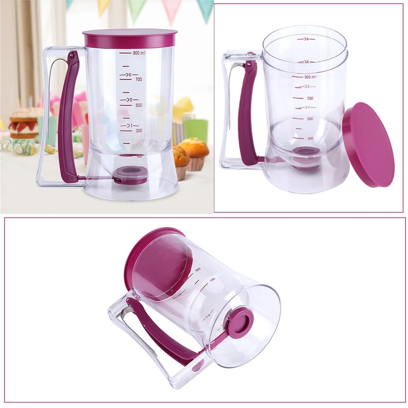 Pancake Batter Dispenser, 900ml Pancake Maker Pancake Dispenser Bakeware Maker