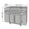 Small Classic Barbecue Cover Waterproof