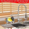 Dish Soap Dispenser for Kitchen Sink, Built in Sink Soap