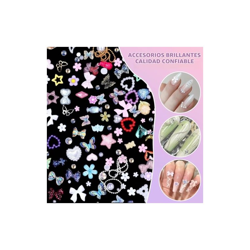 Kit de Manicura Acrílica Profesional, Set Completo para Principiantes con
