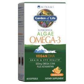 Garden of Life | Minami Algae Omega-3 | 60 cápsulas de gel