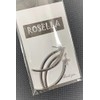 Jimin Motif Earrings, 2 Pieces for Both Ears, Curved Bar