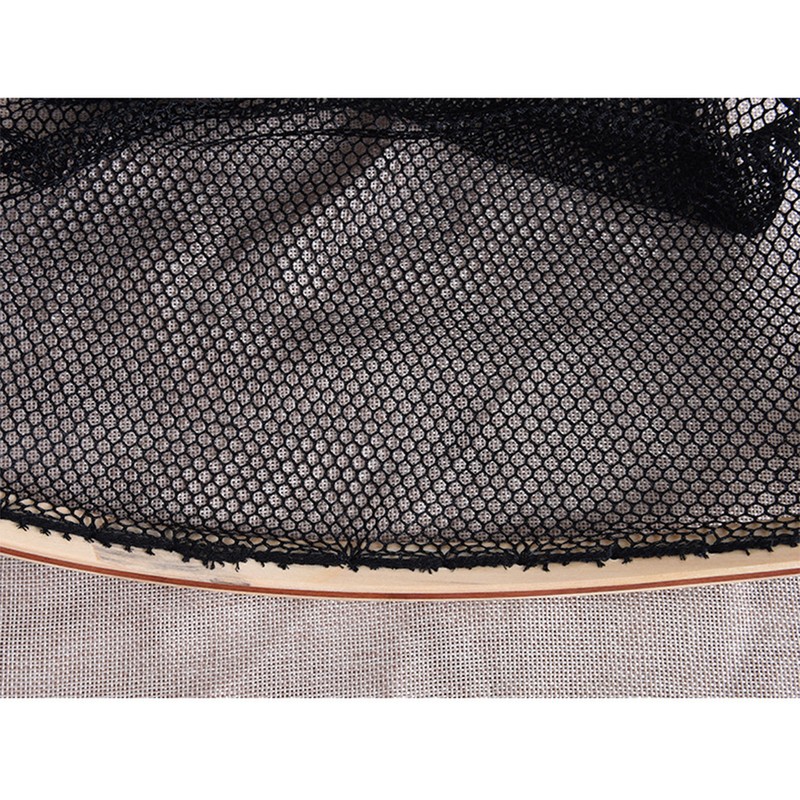 Fly Fishing Landing Net Trout Bass Nylon Mesh Catch and