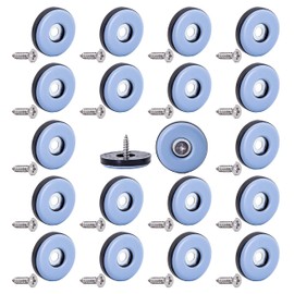 CSFMC Furniture Slider Pads,Table/Chair/Cabinet/Sofa Glide,Protect The Floor by Sliding Like Magic,Medium Duty Sliding Block for Furniture,20 Pack(1 inch(25mm) Base)