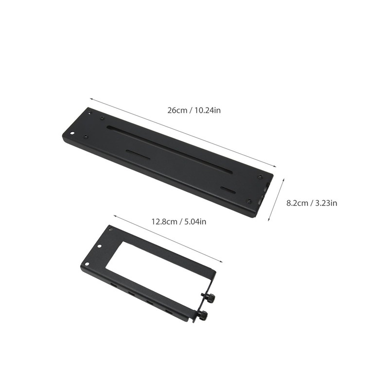 VBESTLIFE Vertical GPU Mount, Vertical Graphics Card Holder with ARGB