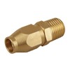 Xastro 4PCS Air Hose Repair Fitting, Brass Pneumatic Fitting For