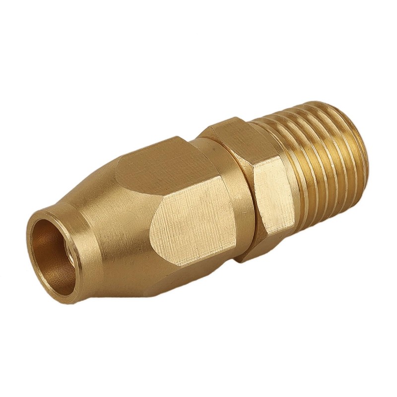 Xastro 4PCS Air Hose Repair Fitting, Brass Pneumatic Fitting For