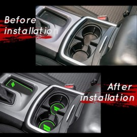 Auovo Anti dust Mats for Dodge Charger 2023 2022 2021 2020 2018-2015 Accessories