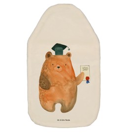 Mr. & Mrs. Panda Hot Water Bottle Exam Bear - Gift, Exams, Heat Pillow, Hot Water Bottle with Cover, Teddy Bear, Graduation, Hot Water Bottle Cover, Animal Hot Water Bottle Passed, Teddy, Graduation Certificate