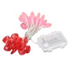 Red Heart Fairy Lights Romantic Battery Powered Love String Lights