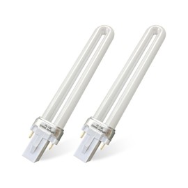 Ignixlite PL13-E-FFP 13W Type E Fluorescent Light Bulb Compatible with Electronic Ballast Bulb,Replace for Ottlite T1333E,5500K Bright Natural Daylight,G23 Base,2Pack