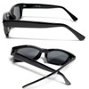 Berkut Sunglasses, Date Glasses, Lightweight, Fatigue Resistant, Eye-friendly Lenses, black/smoke