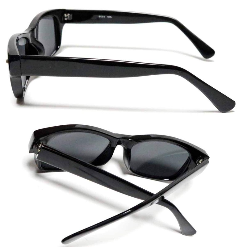 Berkut Sunglasses, Date Glasses, Lightweight, Fatigue Resistant, Eye-friendly Lenses, black/smoke