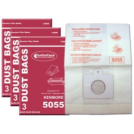 Kenmore 5055 50558 Type C Sears Canister Tank Vacuum Bags 609226 02050002000 50104 50012 Panasonic C-5 MC-V150M C-19 MC-V295H V9644 V9634 CG901 CG983 Progressive Intuition Whispertone PowerMate Aspiradora Intuition Blueberry Panasonic using Type C5 C19
