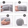 FH Group Ultimate Comfort Memory Foam Support Travel Neck Pillow