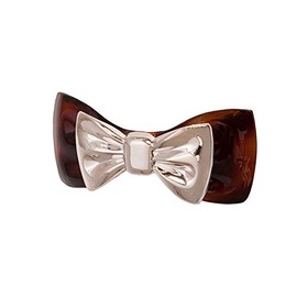 Caravan Caravan double bow gold on toertoise shell color made in france