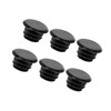 Motoforti 6pcs Bike Handlebar Bar Plastic End Plugs Caps Locking