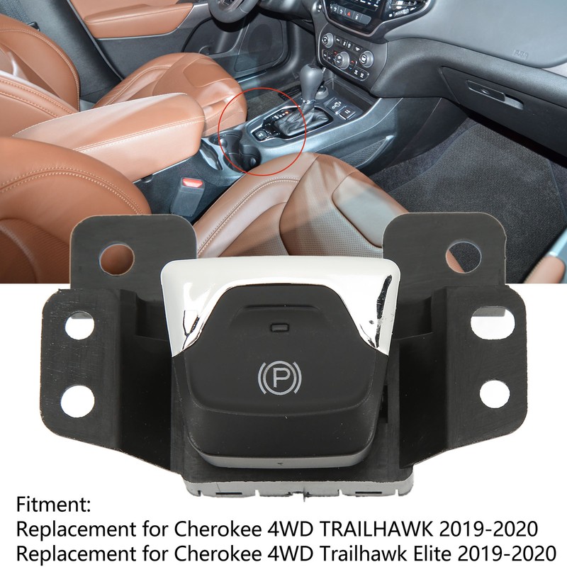 Electric Parking Hand Brake Button Switch 68141759AB Replacement for Cherokee