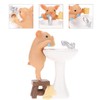 KEEPKAP Pig Statue Mini Pig Figurine, Resin Home Decor, Lucky
