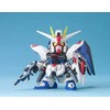 SD Gundam BB Warrior No. 257 Freedom Gundam Color Coded Plastic Model