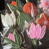 Homemade Gluten Free Floral Cookies Flowers Birthday Gift Decorated Royal