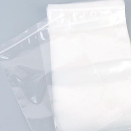 50-Pack Zipper Storage Plastic Bags Pack 5ea